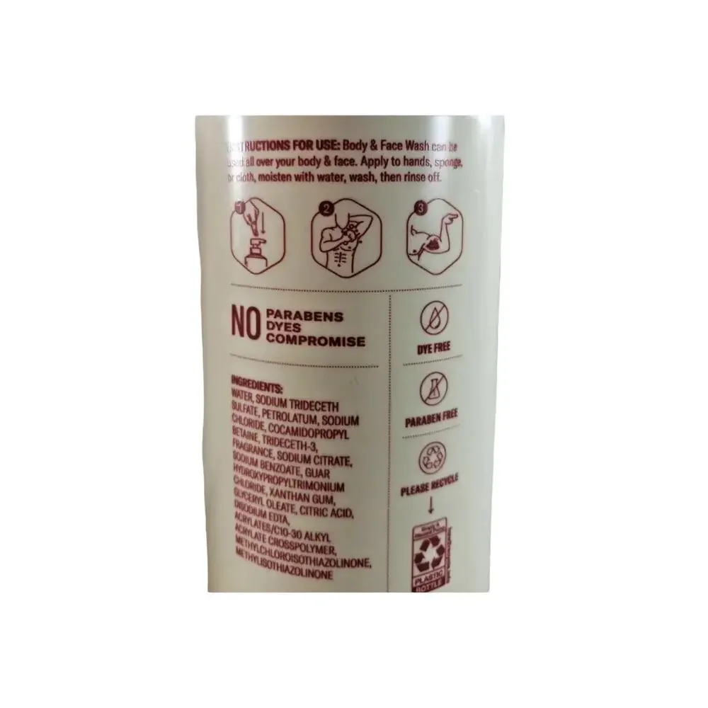 Old Spice Gentle Man's Blend Eucalyptus & Coconut Oil Body Face Wash 16.9 oz x2
